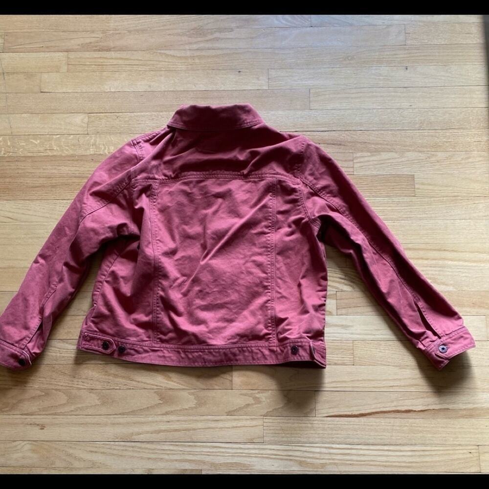 LL BEAN WOMENS “JEAN” JACKET SIZE L MINT - Picture 3 of 3
